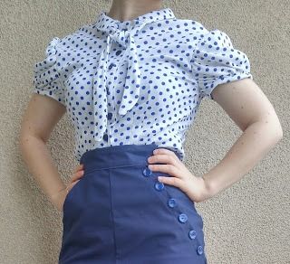 FREE Download 1940s Vintage-Inspired Blouse Pattern