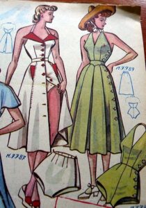 Late 40s French pattern catalog Oncillakat