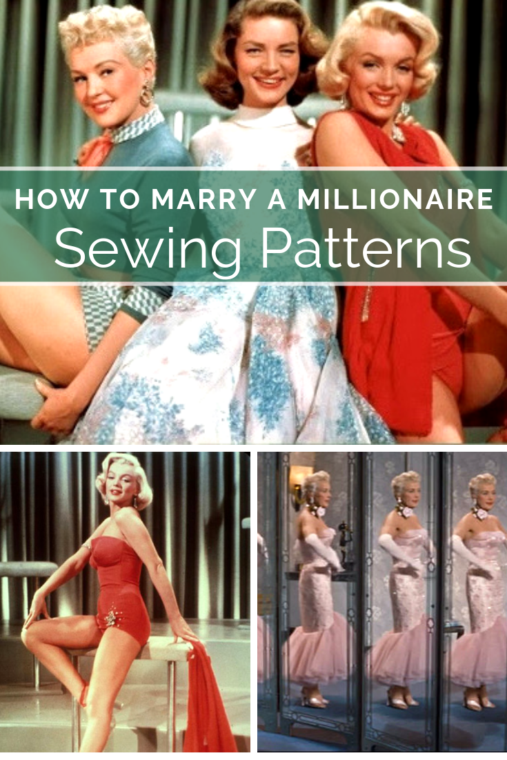 Swoon Worthy Sunday: Sew “How to Marry a Millionaire” Fashions