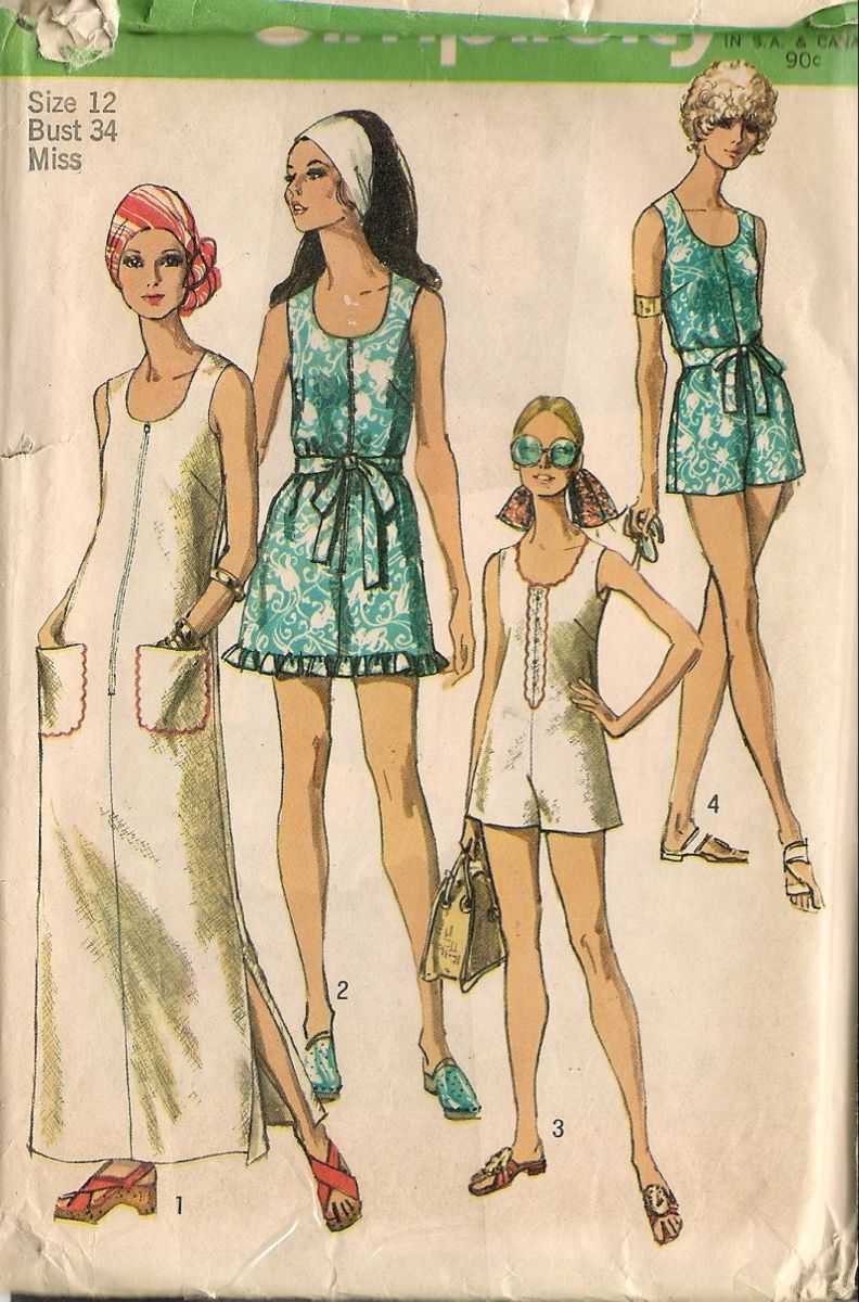 Simplicity Retro Sewing Pattern