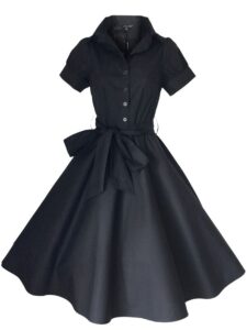 50’S 40’S STYLE ROCKABILLY PINUP SWING  EVENING PARTY TEA DRESS SIZES 6 – 20for a Stunning Look 20