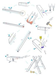 Une arche d’éveil en bois DIY