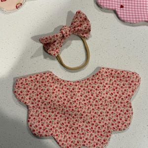 Scalloped Baby Bib PDF Sewing Pattern | Beginner Friendly | 6 Months – 3 Years | Step-by-step Photo Tutorial – Etsy