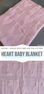I Heart Baby Blankets – Ideas and Free Knitting Patterns
