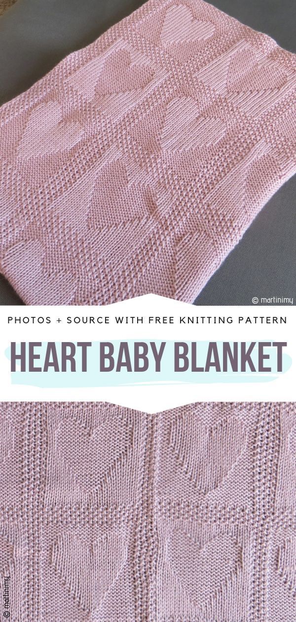 I Heart Baby Blankets – Ideas and Free Knitting Patterns