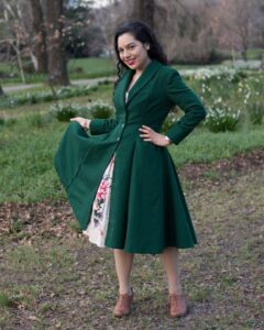 Pattern Review: McCall’s m7478, View A– Vintage Coat with Beautiful Curves