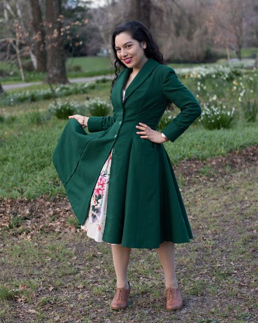 Pattern Review: McCall’s m7478, View A– Vintage Coat with Beautiful Curves