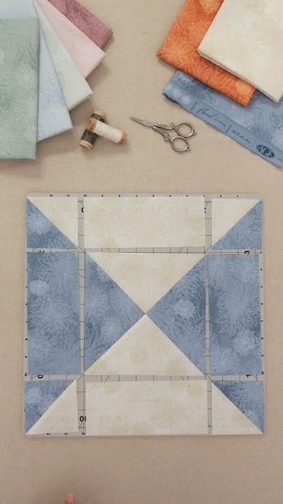 How to Make the Disappearing Block #quiltblock #quilting #howto