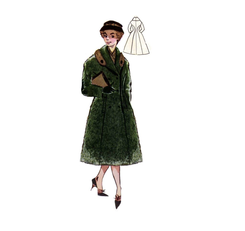 Vintage Sewing Patterns Plus Size or Any Size 1956 Coat PDF Pattern No 41 Valarie 1950s 50s Patterns Instant Download Rockabilly – Etsy Canada