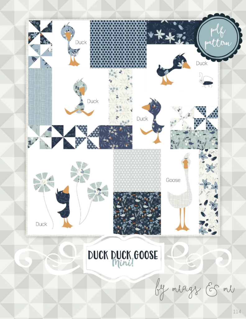 Instant Download: Duck Duck Goose MINI- the Slightly Smaller Version of Our Block of the Month – Etsy Denmark