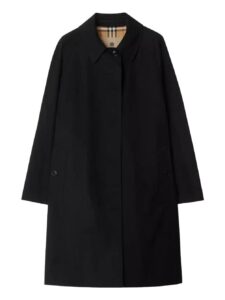 Burberry Camden Heritage Trench Coat – Black