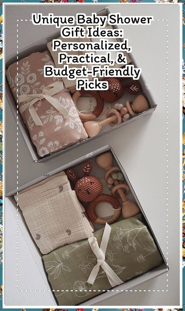 Unique Baby Shower Gift Ideas: Personalized, Practical, & Budget-Friendly Picks