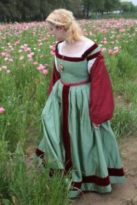 Unicorn Dress, Poppies