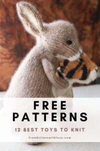 Cute and Easy Knitted Toys for Kids (Free Patterns)