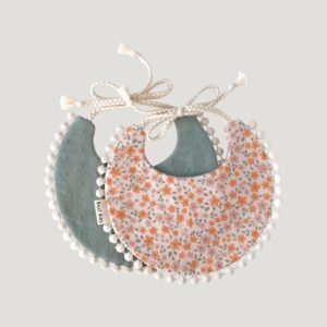 Alice Bib | Dimensions are 7 in” x 7.75” | Billy Bibs