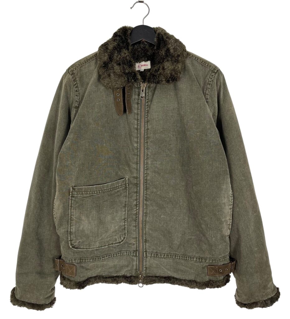 Vintage Johnbull Sherpa Pelzjacke