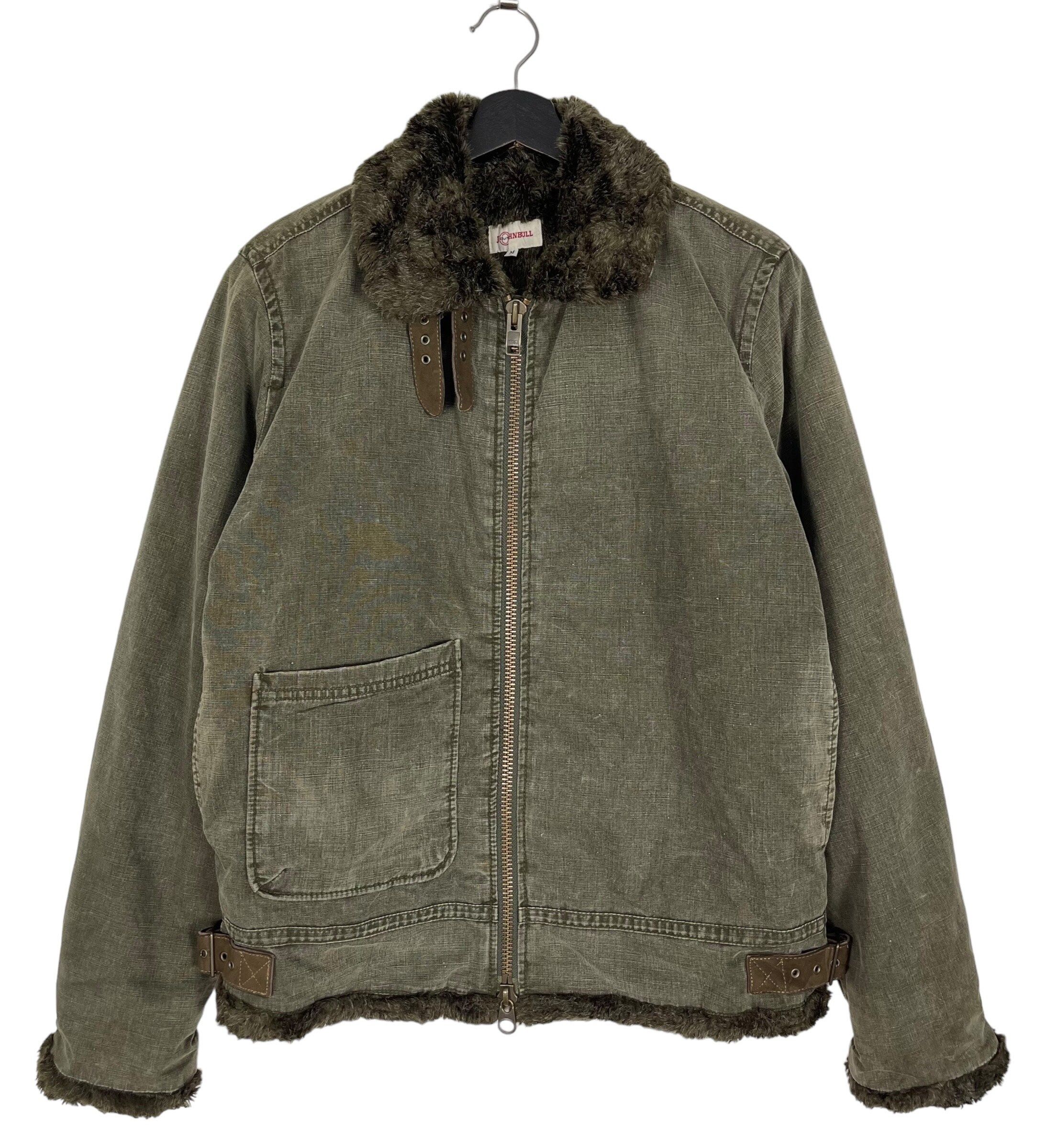 Vintage Johnbull Sherpa Pelzjacke