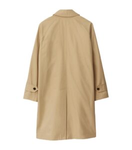 BURBERRY Reversible Check Car Coat – Flax