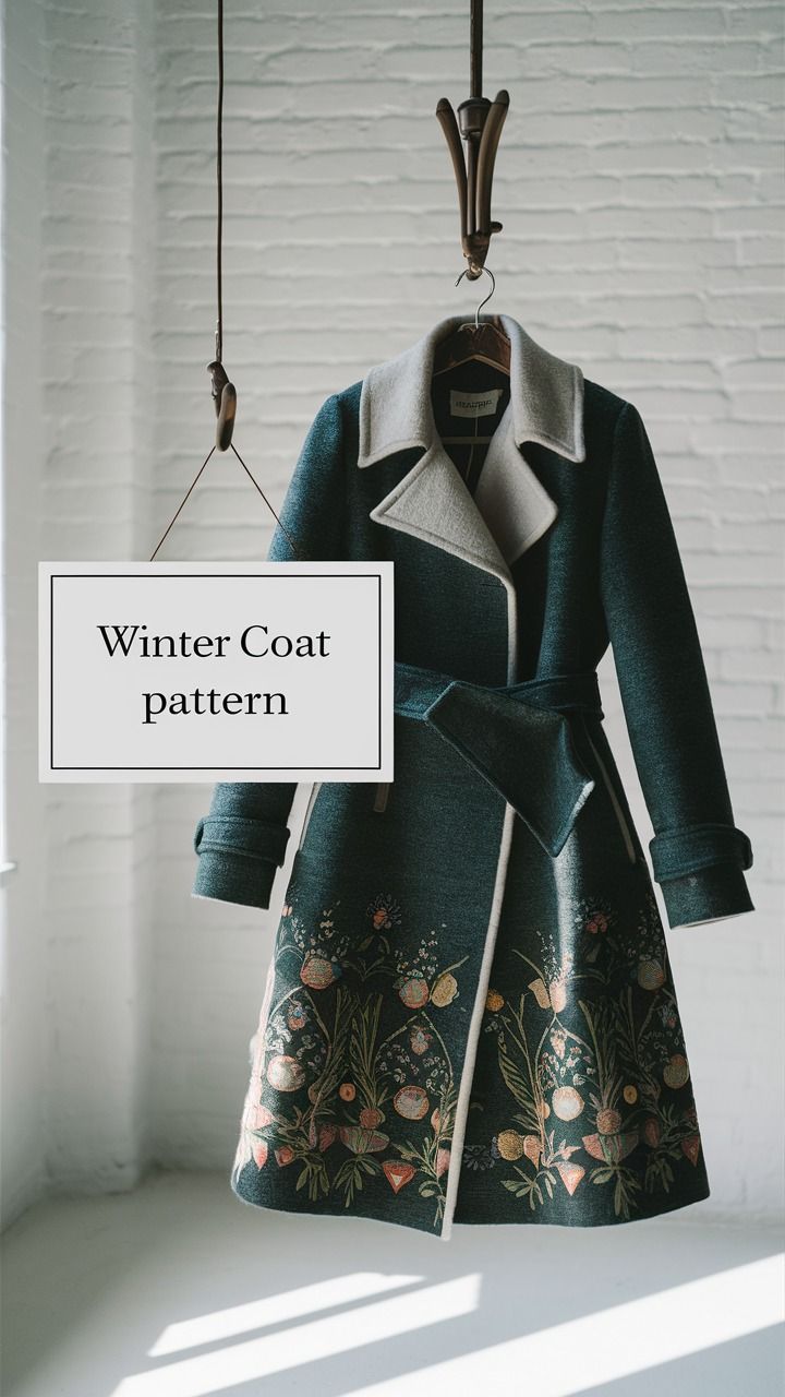 8 Winter Coat Free Sewing Patterns