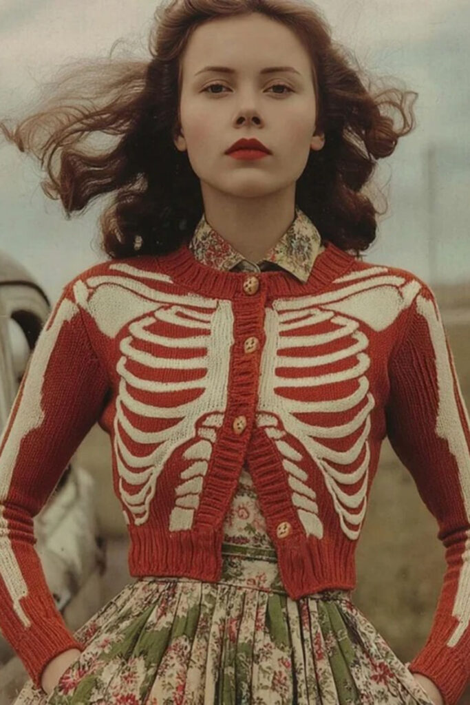 New Halloween Skull Rose Collection Arrives – Experience Retro Glamour. 💀