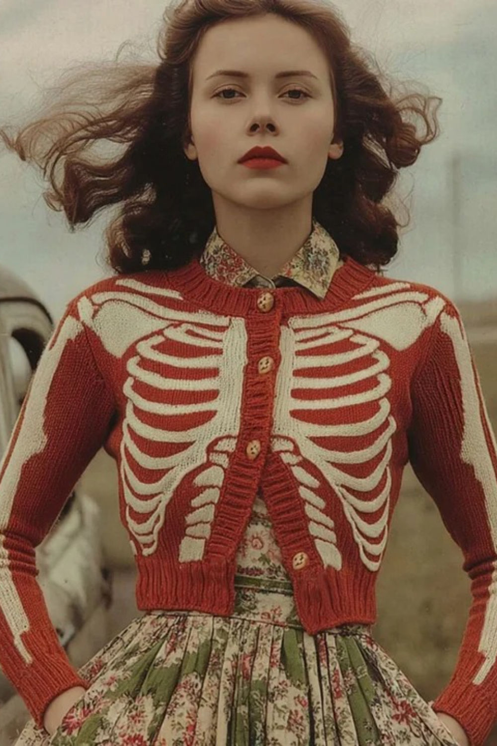 New Halloween Skull Rose Collection Arrives – Experience Retro Glamour. 💀