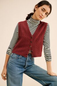 Beatrice Cashmere Vest