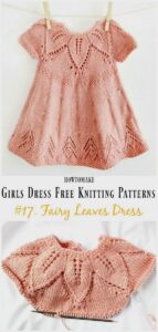 Little Girls Dress Free Knitting Patterns
