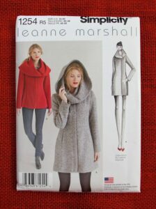 Simplicity Easy Sewing Pattern 1254 Coat Jacket, Oversize Shawl Collar Hood, Plus Sizes 14 16 18 20 22, Fall Winter Fashion Outerwear, UNCUT – Etsy