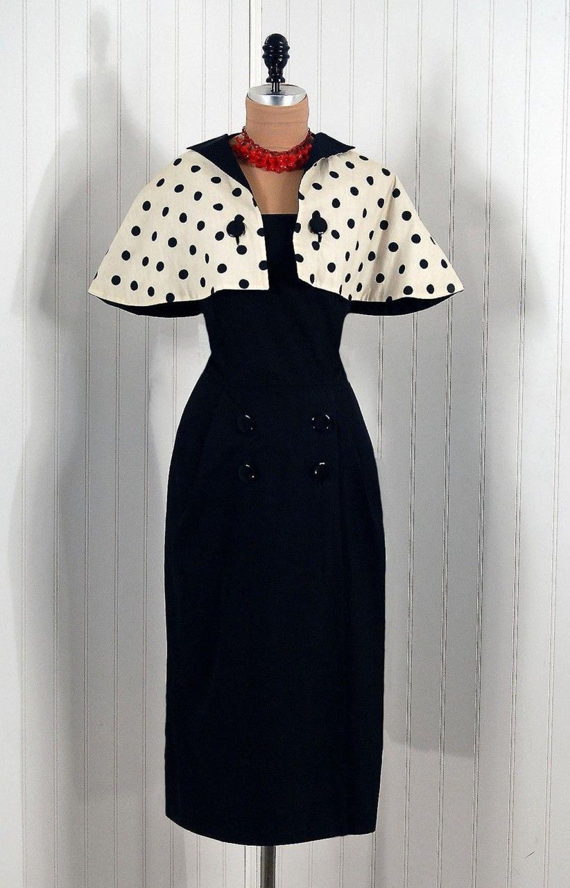 OMG that dress! — 1950s dress via Timeless Vixen Vintage