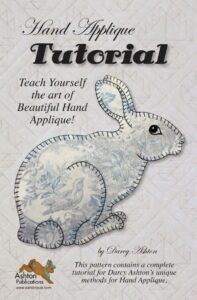 Tutorial Pattern 1, Beginner Hand Applique Technique Pattern, Plus a Baby Bunny Quilt Instruction, Teach Yourself Hand Applique, Quilts – Etsy