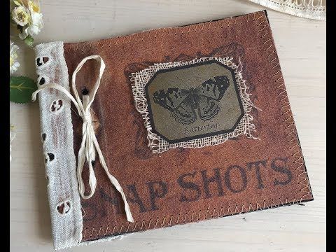 Ideas for Christmas | Idea 5: Mini vintage style photo album