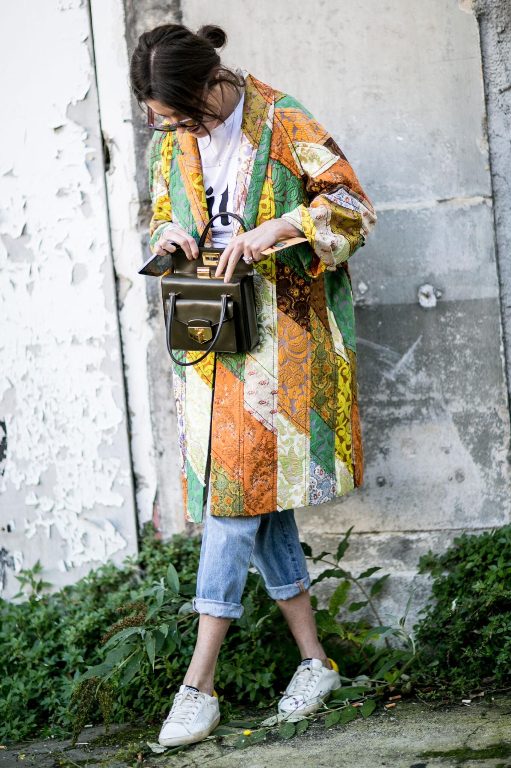 Cool Leather Jackets Abound On The Streets of Paris