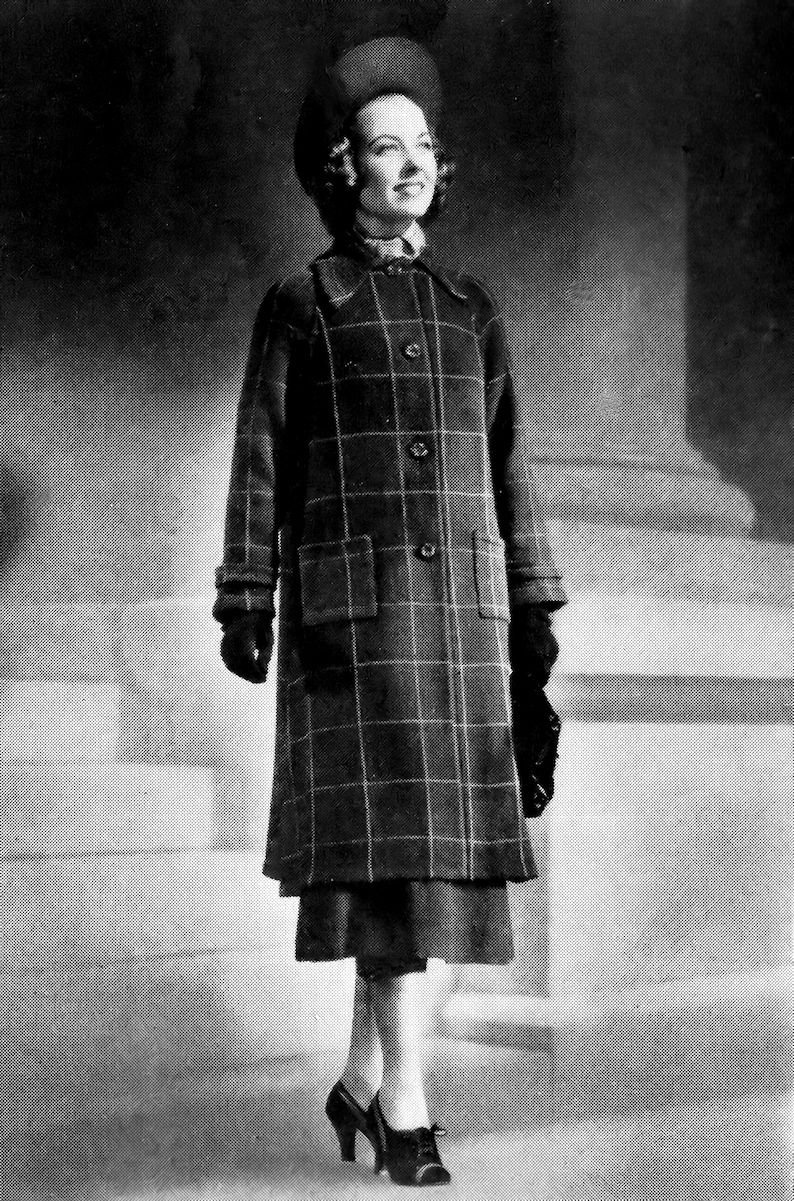 Vintage Knitting Patterns Size 16 Suits Dress Blouse Sweaters Jumpers Bust 34-38 Inches 1930s