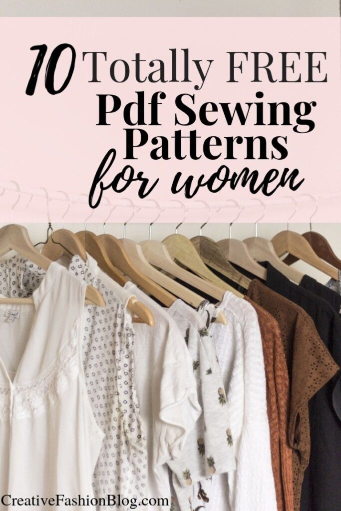 10 Totally Free Sewing Patterns Pdf – Creative Blog