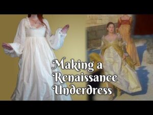 I Make a Historical Princess Dress | Ever After Italian Renaissance 1490s Gamurra – Part 3