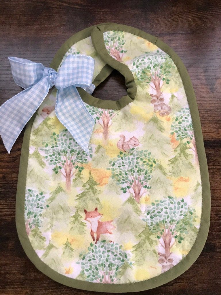 Handmade Soft Cotton Baby Bib