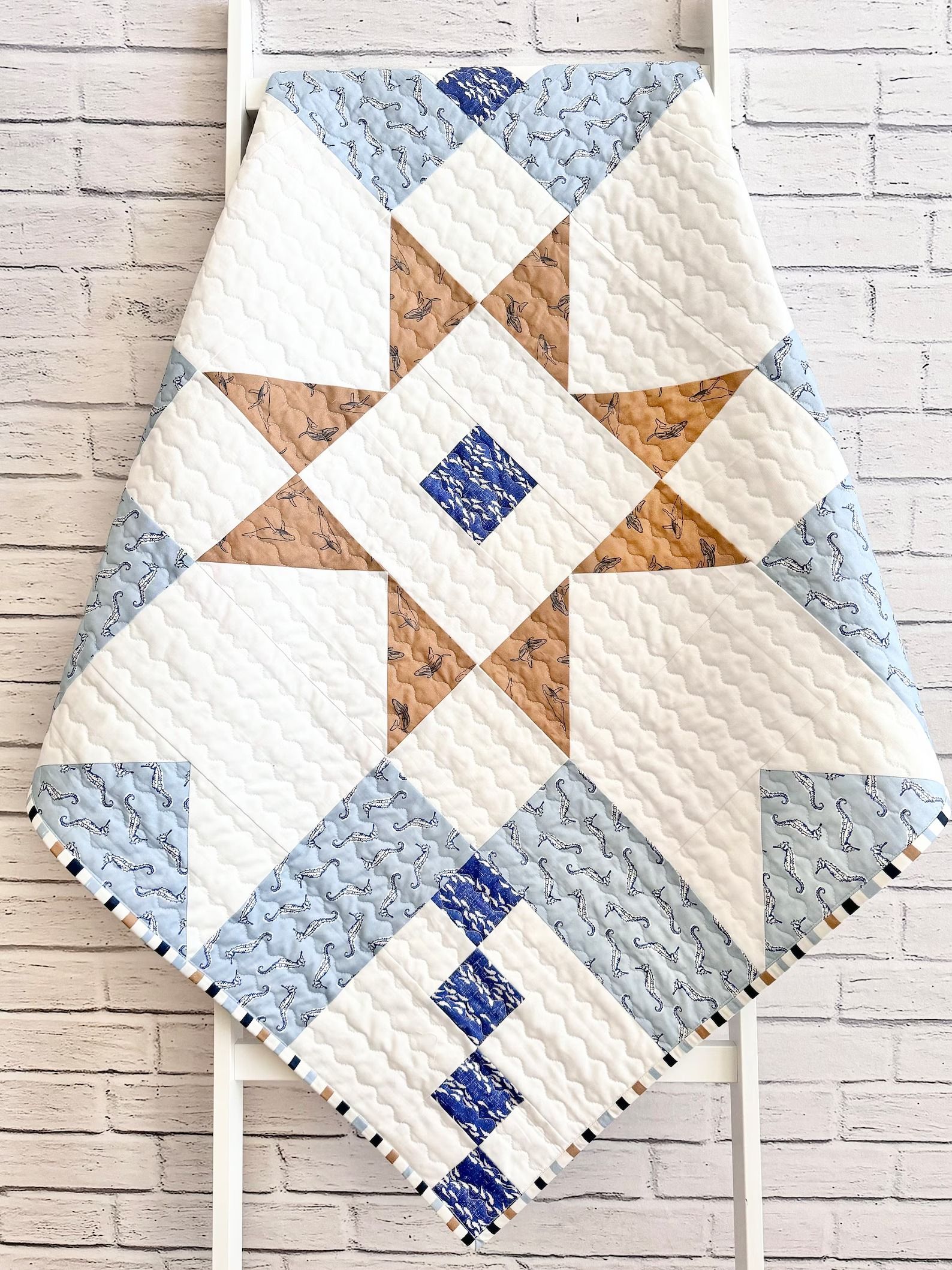 Super Star Baby Boy Quilt Kit – by the Sea – Etsy