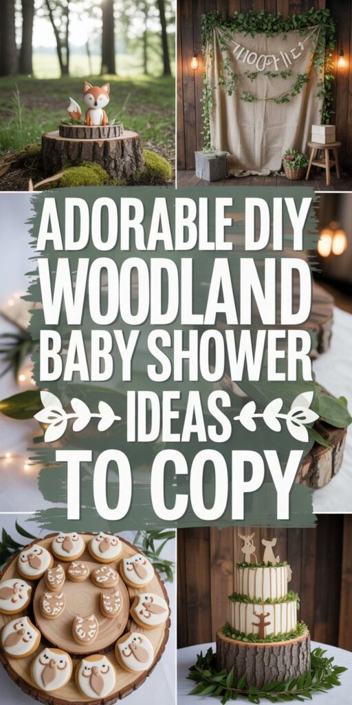 10 Ways to Style a Woodland Baby Shower