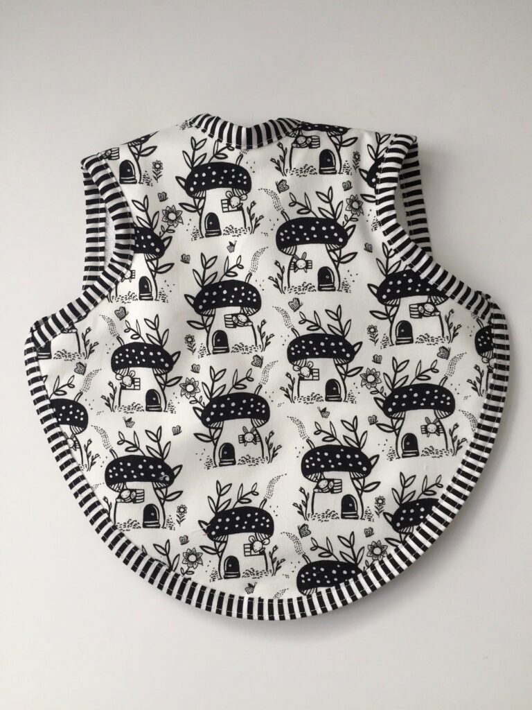 Baby bib modern | unique baby shower gift | gender neutral baby gift | toddler bib | newborn baby gift | handmade baby gift