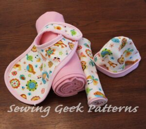 New Baby Gift Set – PDF Sewing Pattern. Receiving Blanket, Bib, Burp Cloth, Hat Gift Set. Baby Sewing Pattern. Easy Pattern. Size Newborn – Etsy UK