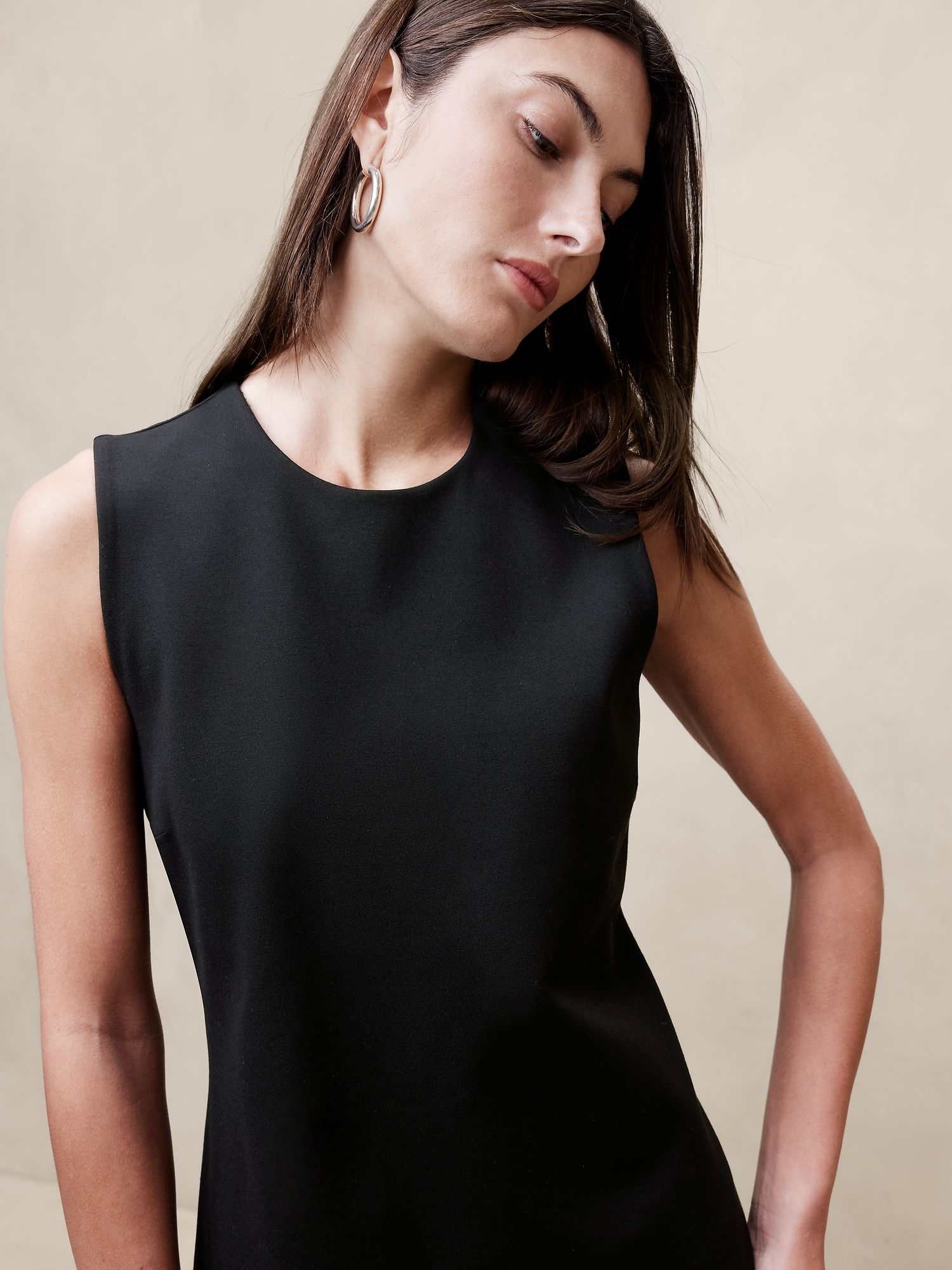 EVERYWHERE PONTE SHEATH DRESS