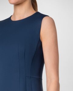 Akris – Sleeveless Double-Face Wool Sheath Dress