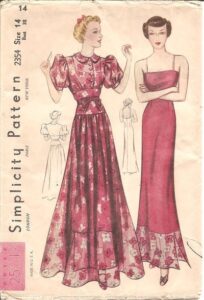 Vintage Simplicity Pattern
