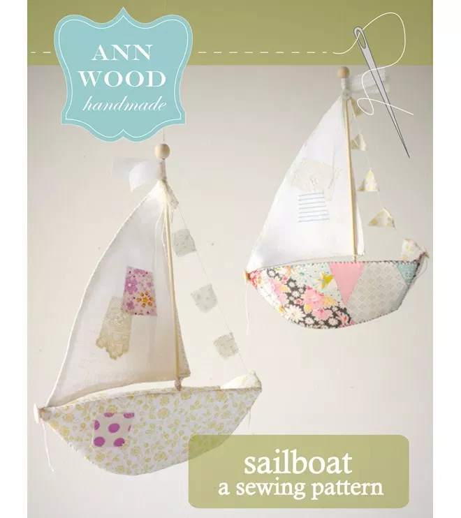 sailboat : pdf pattern