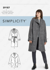 Simplicity S9187 Sewing Pattern Misses Relaxed Fit Jackets and Coats With Shaped Collar and Pocket Detail Sz XXS-XXL Uncut – Etsy
