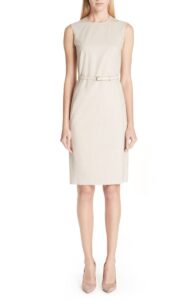 Max Mara Petra Stretch Wool Dress | Nordstrom
