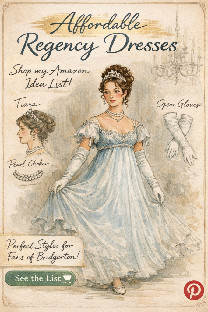 Affordable Regency Dresses (Bridgerton-Inspired Styles on Amazon)