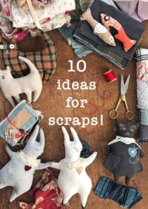 10 ideas for fabric scraps