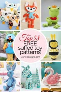 37+ Free Stuffed Animal Patterns to Sew TREASURIE