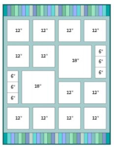 Winter Frost – Marshmallow Quilting Setting – I Love Quilting